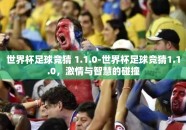 世界杯足球竞猜 1.1.0-世界杯足球竞猜1.1.0，激情与智慧的碰撞
