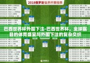 巴西世界杯外围下注-巴西世界杯，全球瞩目的体育盛宴与外围下注的复杂交织