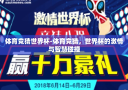 体育竞猜世界杯-体育竞猜，世界杯的激情与智慧碰撞