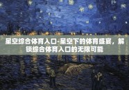 星空综合体育入口-星空下的体育盛宴，解锁综合体育入口的无限可能