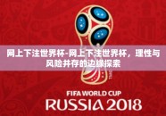 网上下注世界杯-网上下注世界杯，理性与风险并存的边缘探索