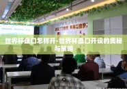 世界杯盘口怎样开-世界杯盘口开设的奥秘与策略