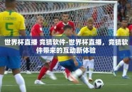 世界杯直播 竞猜软件-世界杯直播，竞猜软件带来的互动新体验