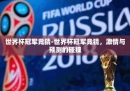 世界杯冠军竞猜-世界杯冠军竞猜，激情与预测的碰撞