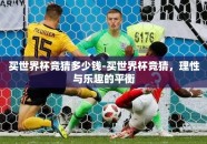 买世界杯竞猜多少钱-买世界杯竞猜，理性与乐趣的平衡