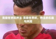竞猜世界杯押注-竞猜世界杯，押注的乐趣与风险
