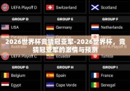 2026世界杯竞猜冠亚军-2026世界杯，竞猜冠亚军的激情与预测