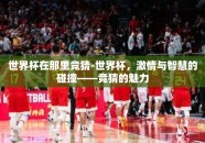 世界杯在那里竞猜-世界杯，激情与智慧的碰撞——竞猜的魅力