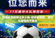 世界杯竞猜押注多少钱-世界杯竞猜，理性与激情的平衡点