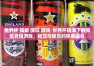 世界杯 竞猜 微信 游戏-世界杯热潮下的微信竞猜游戏，社交与娱乐的完美融合
