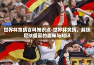 世界杯竞猜百科知识点-世界杯竞猜，解锁足球盛宴的趣味与知识