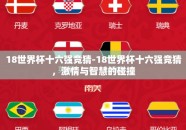 18世界杯十六强竞猜-18世界杯十六强竞猜，激情与智慧的碰撞
