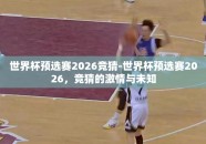 世界杯预选赛2026竞猜-世界杯预选赛2026，竞猜的激情与未知
