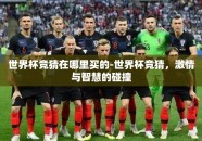 世界杯竞猜在哪里买的-世界杯竞猜，激情与智慧的碰撞