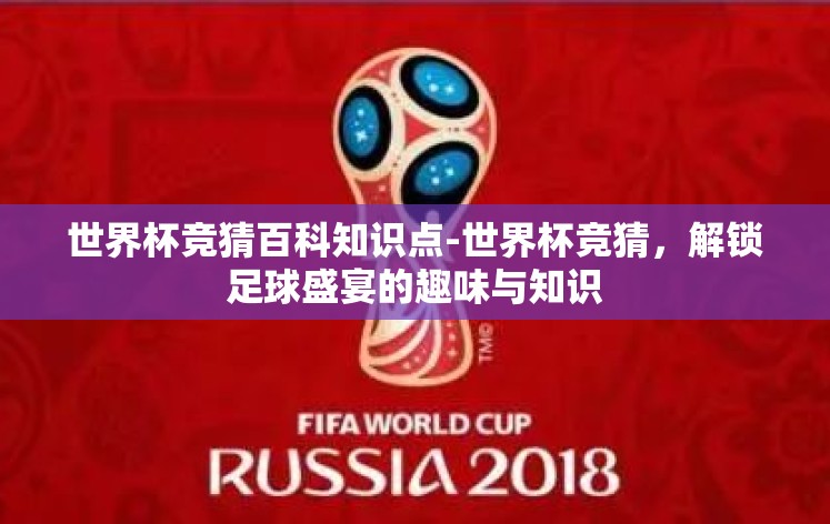 世界杯竞猜百科知识点-世界杯竞猜，解锁足球盛宴的趣味与知识