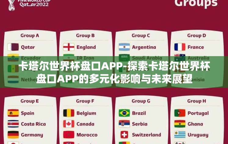 卡塔尔世界杯盘口APP-探索卡塔尔世界杯盘口APP的多元化影响与未来展望