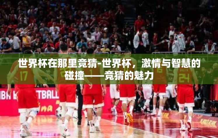 世界杯在那里竞猜-世界杯，激情与智慧的碰撞——竞猜的魅力
