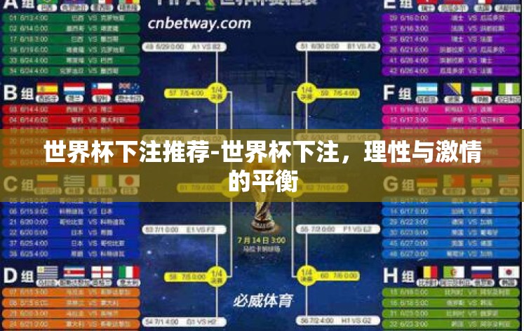 世界杯下注推荐-世界杯下注，理性与激情的平衡