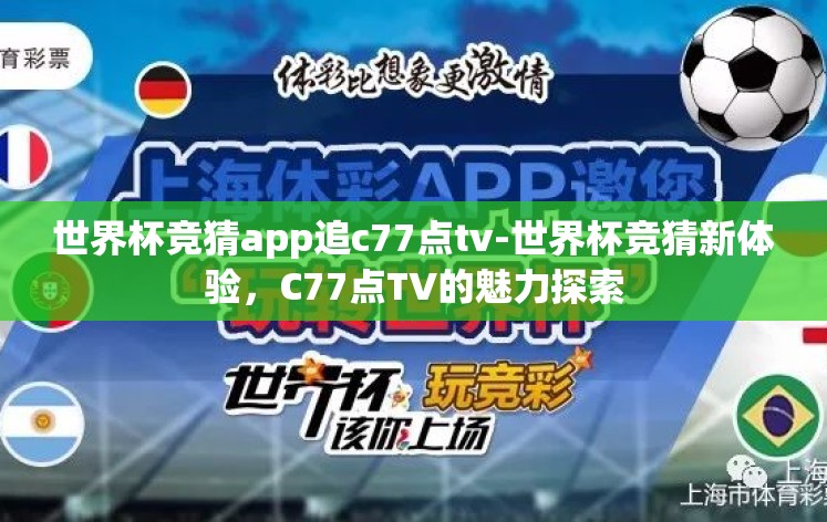 世界杯竞猜app追c77点tv-世界杯竞猜新体验，C77点TV的魅力探索