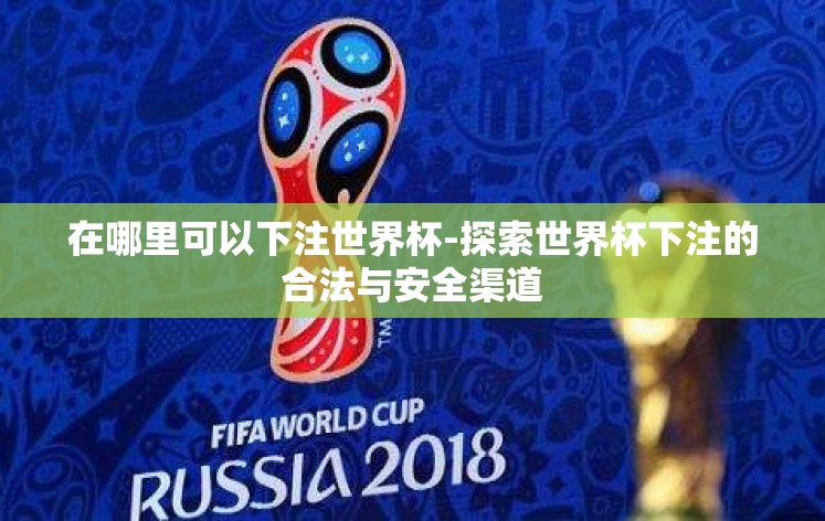 在哪里可以下注世界杯-探索世界杯下注的合法与安全渠道