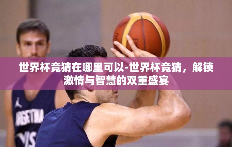 世界杯竞猜在哪里可以-世界杯竞猜，解锁激情与智慧的双重盛宴