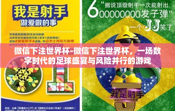 微信下注世界杯-微信下注世界杯，一场数字时代的足球盛宴与风险并行的游戏